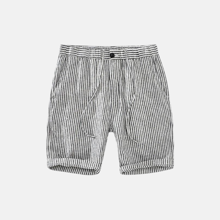 Bermuda Masculina Linho Listrada