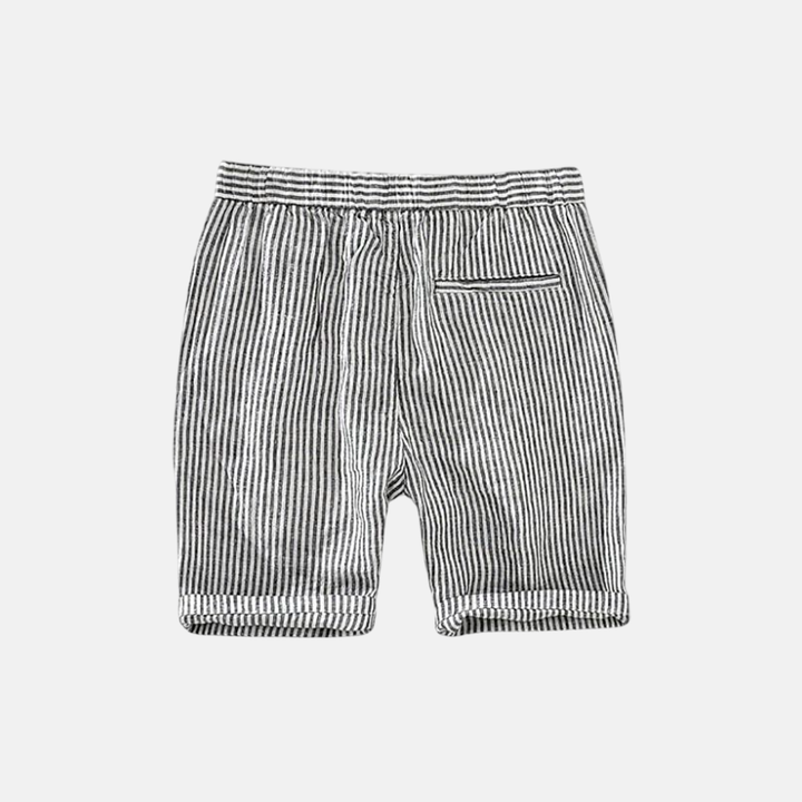 Bermuda Masculina Linho Listrada