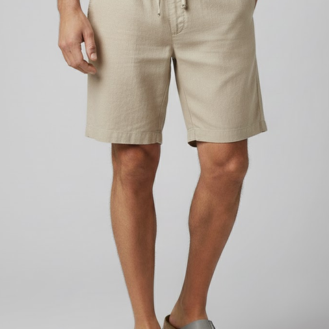 Bermuda Masculina Linho Capri