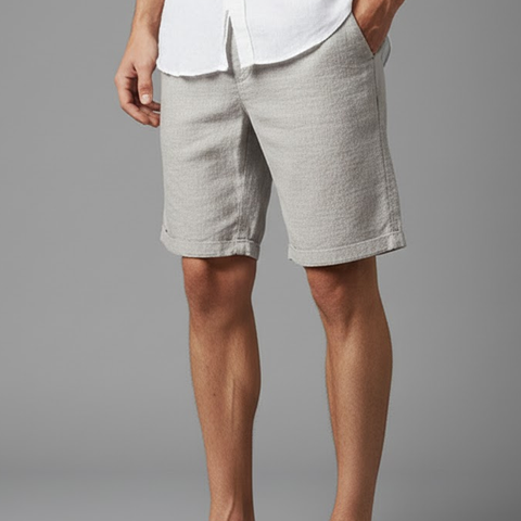 Bermuda Masculino Linho Phuket