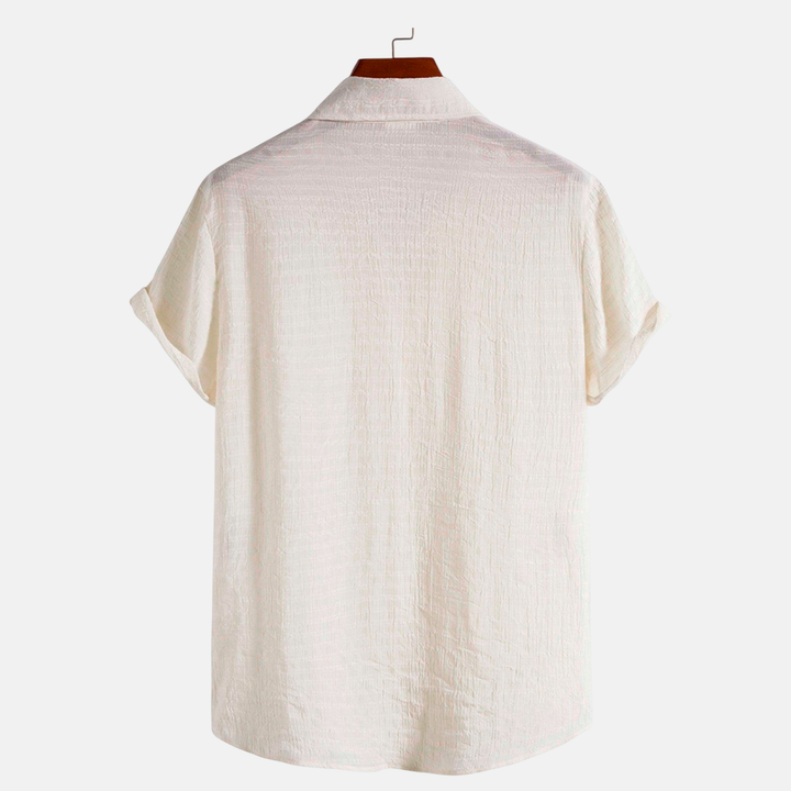 Camisa Manga Curta Playa Off White