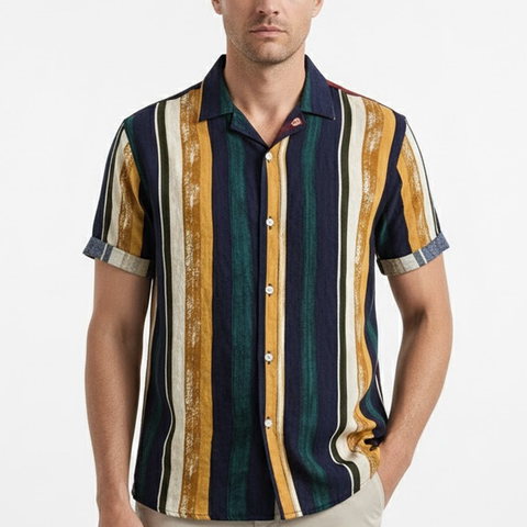 Camisa Manga Curta Vintage