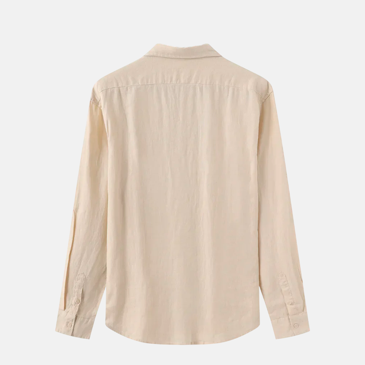 Camisa Social Masculina de Linho
