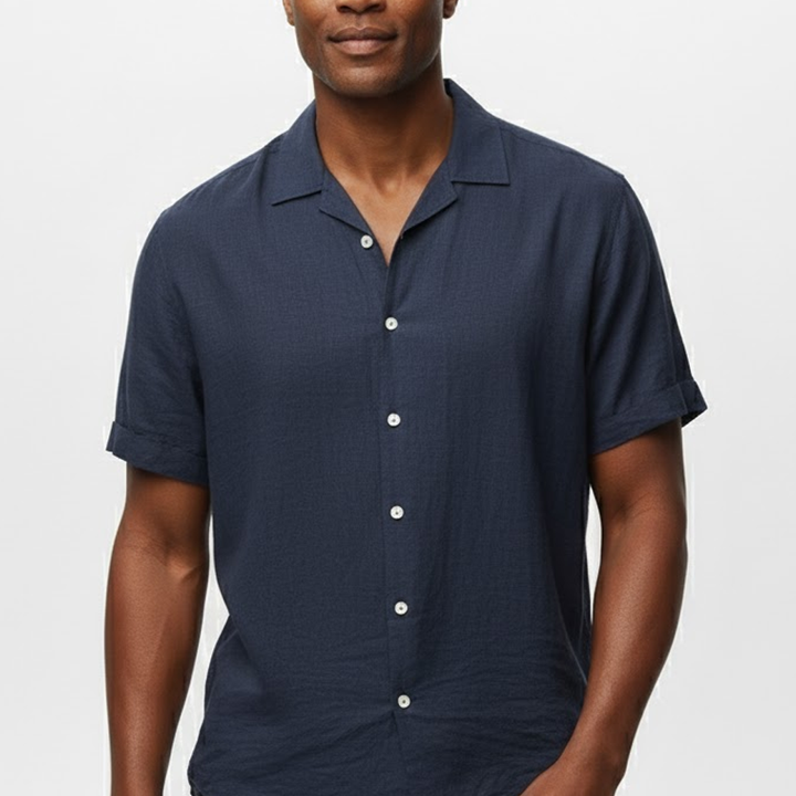 Camisa Manga Curta Lisa Everyday