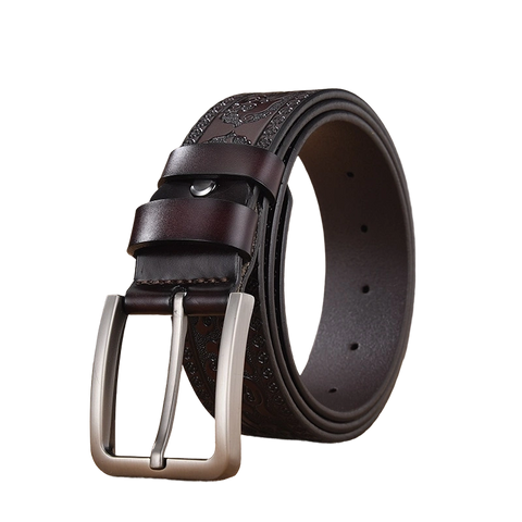 Cinto Masculino de Couro Orion