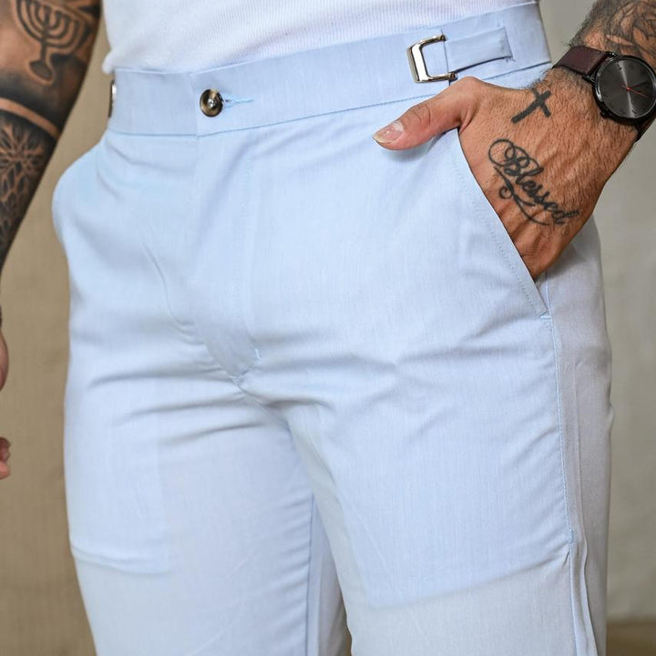 Calça Alf. Artemis Ponto H Marinho