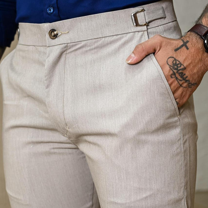 Calça Alf. Artemis Ponto H Marinho