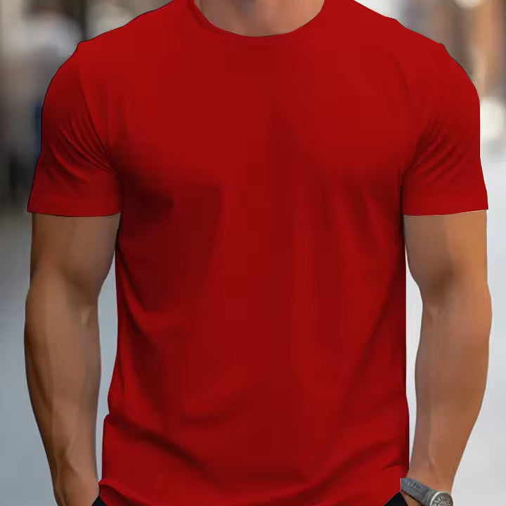 Camiseta Verão Elegante e simples casual diário versátil tecido macio