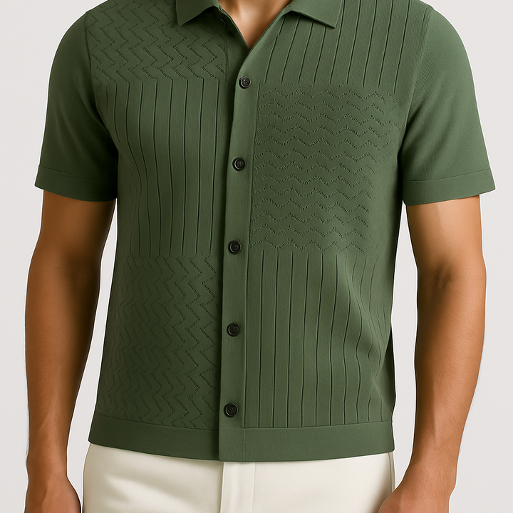 Camisa Polo Masculina Vintage