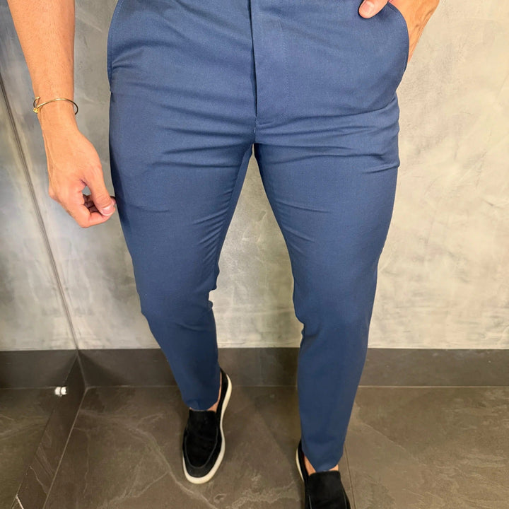 Calça Alf. Artemis Ponto H Marinho