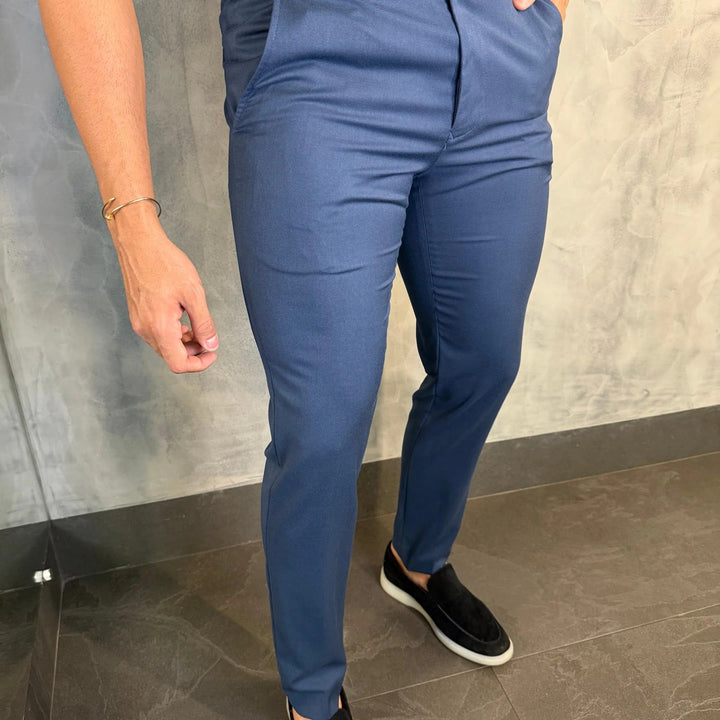 Calça Alf. Artemis Ponto H Marinho