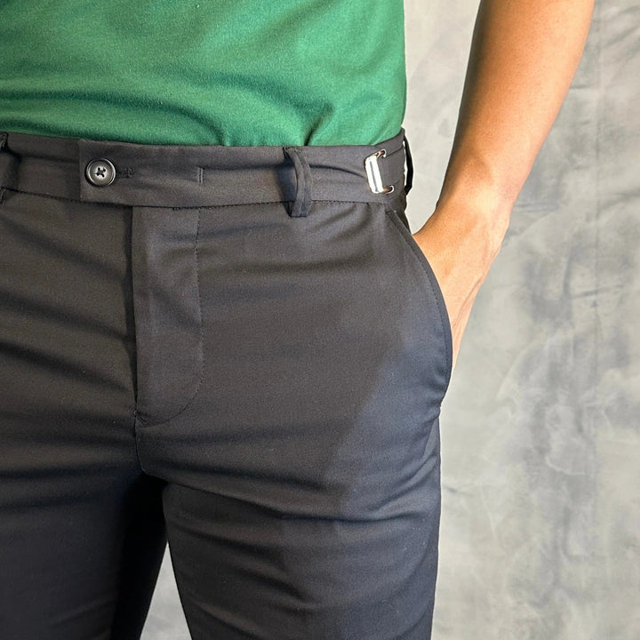 Calça Alf. Artemis Ponto H Marinho